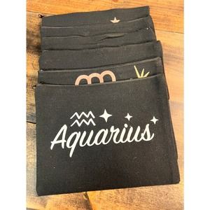 Aquarius Zodiac Cosmetic Bag